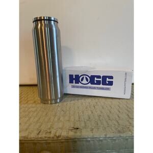 HOGG 20 oz Skinny Plus Stainless Steel Tumbler with Lid & Straw – New in Box